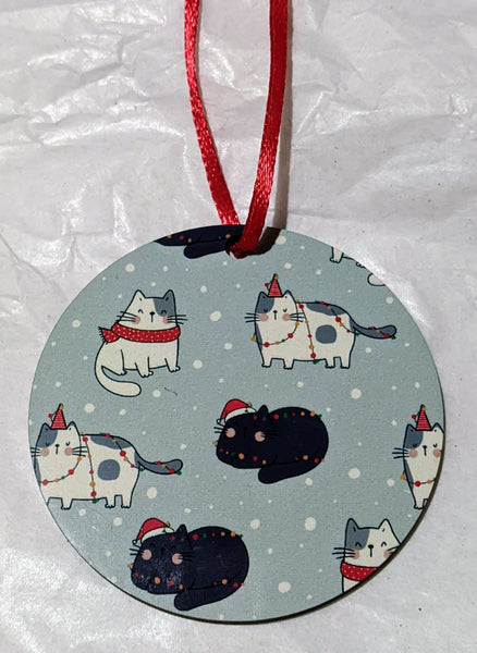 Christmas Cats Ornament