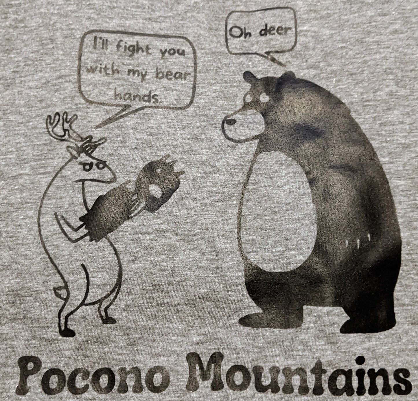 Oh Deer Pocono Mountains t-shirt - Made By Scratch Crafts