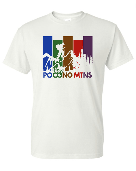 Pocono Mtns Hiking T-Shirt