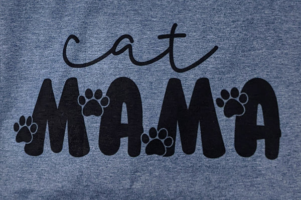 Cat Mama Tee - Made By Scratch Crafts