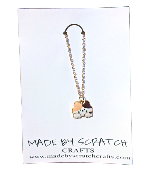 Cute Cat Face necklace - Made By Scratch Crafts