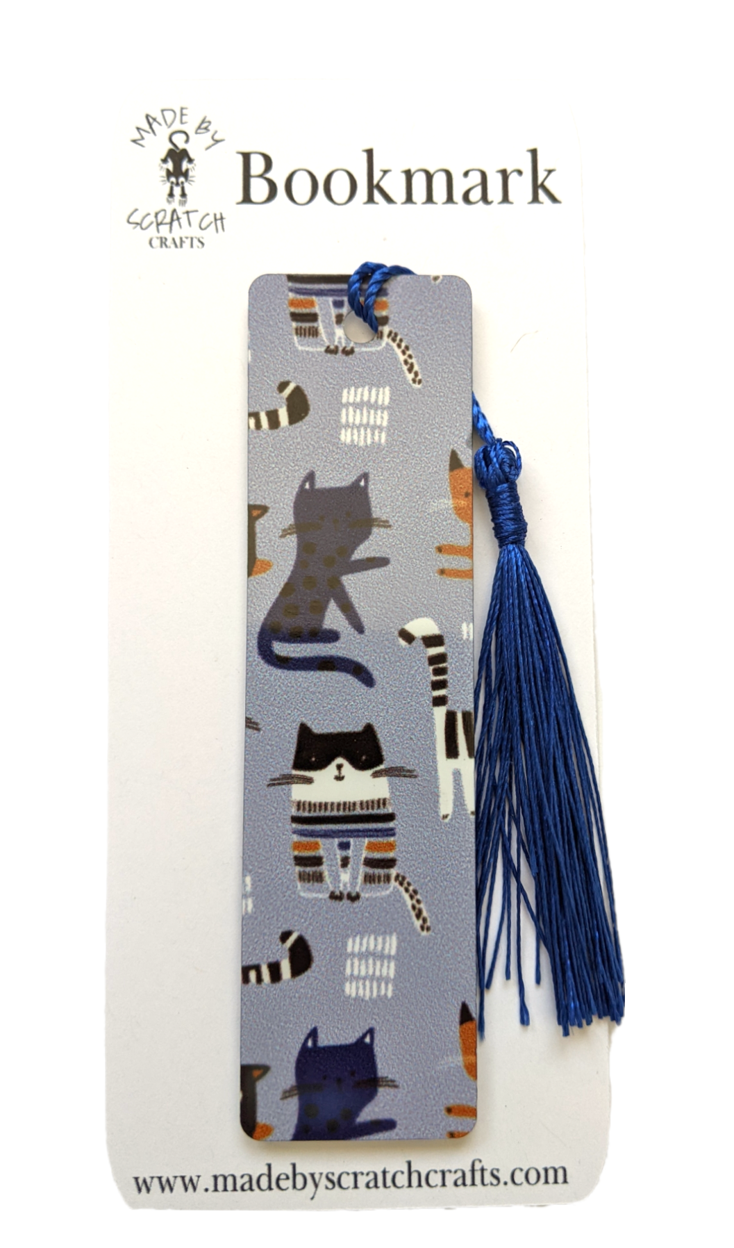 Cats in Sweaters Bookmarks - Made By Scratch Crafts