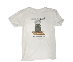 baking kitty you're all i need kitty biscuit co tshirt
