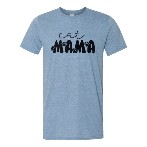 Cat Mama Tee - Made By Scratch Crafts