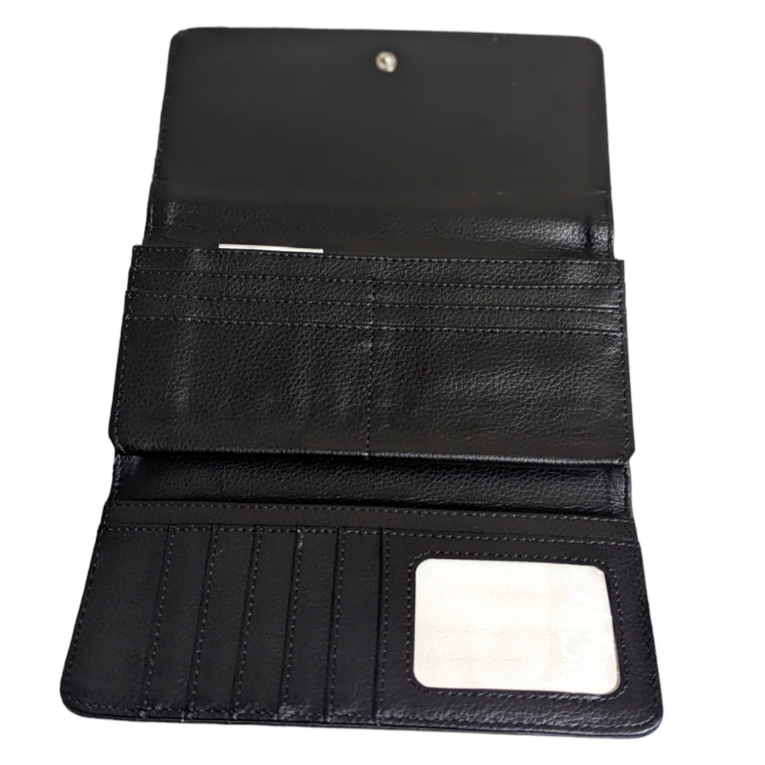 Kitten in Flowers - Ladies Trifold Wallet - Made By Scratch Crafts