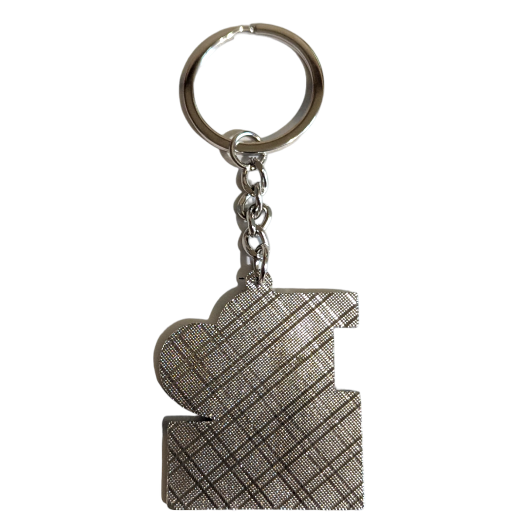 I Heart The Poconos keychain - Made By Scratch Crafts
