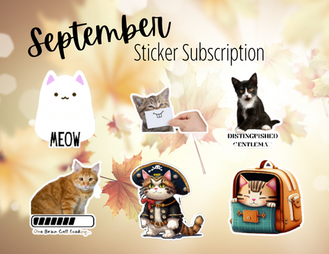 Monthly Sticker Subscription