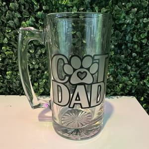 CAT DAD Beer Mug
