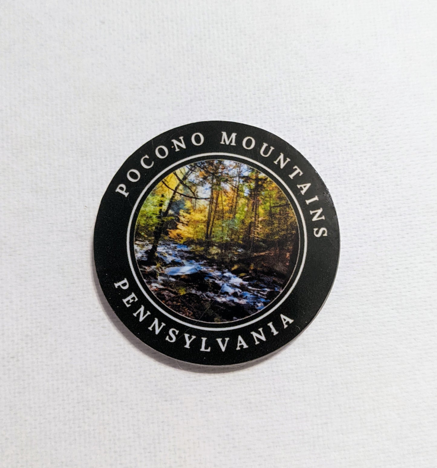 Pocono Mountains pin - Made By Scratch Crafts
