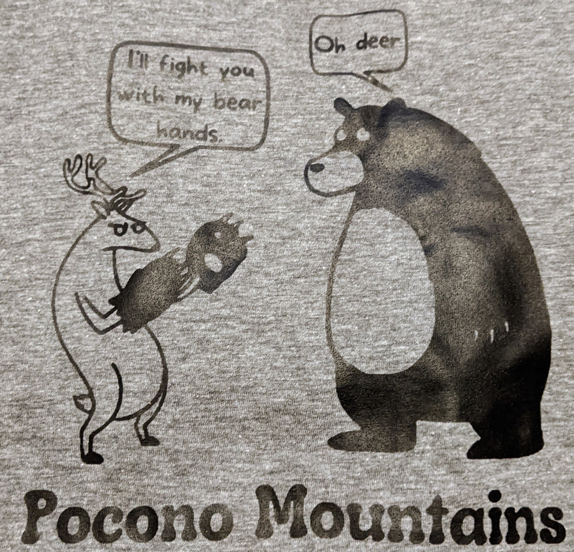 Oh Deer Pocono Mountains t-shirt - Made By Scratch Crafts