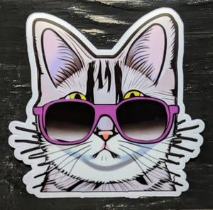 Cool Cat sticker