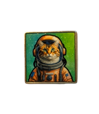 Space Kitty Pin