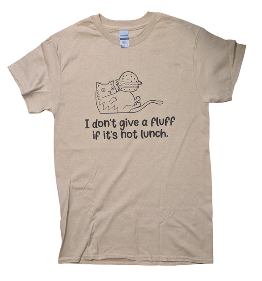 I Don't Give a Fluff Unisex T-Shirt - Made By Scratch Crafts