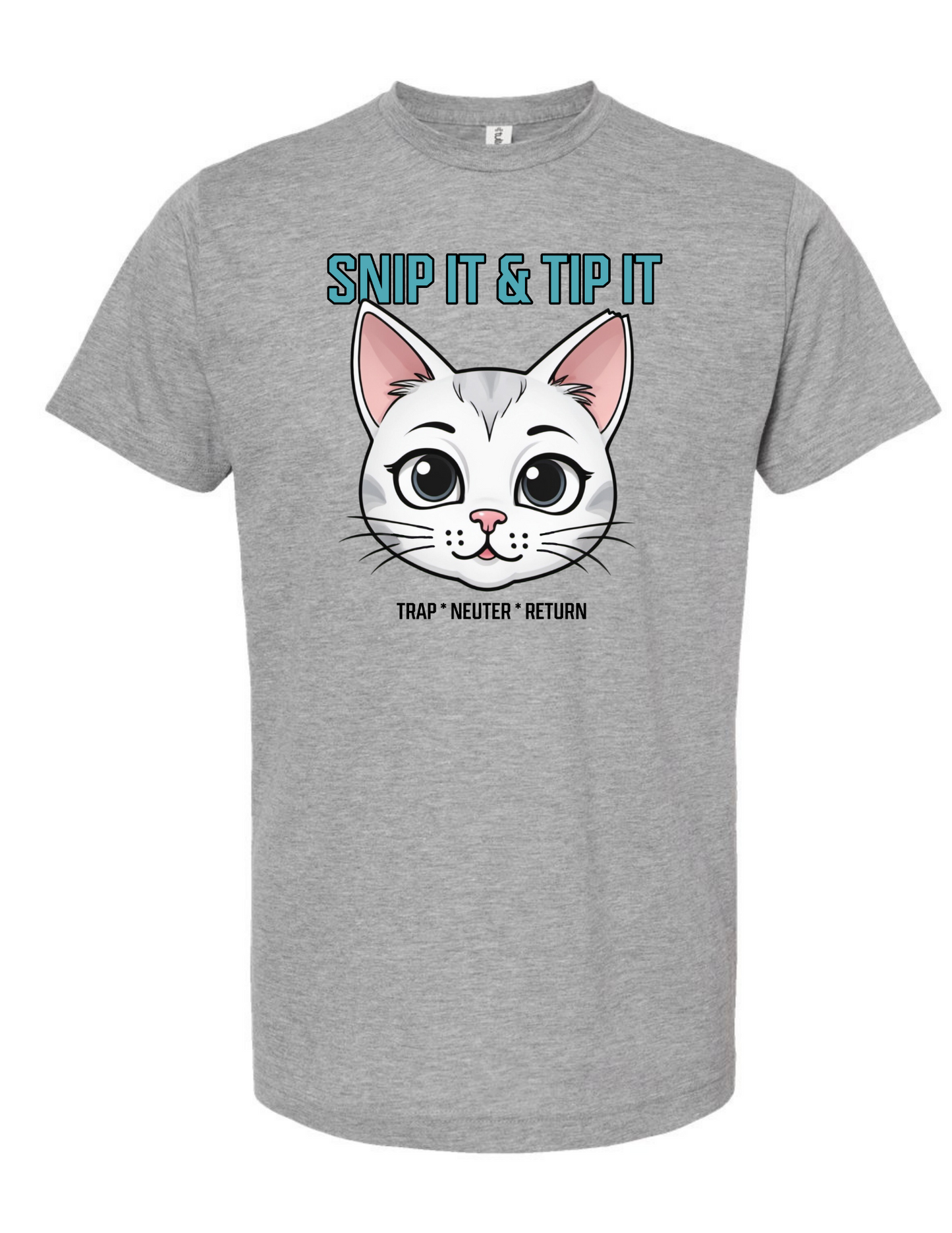 Snip It & Tip It TNR Cat T-Shirt - Made By Scratch Crafts
