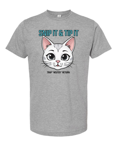 Snip It & Tip It TNR Cat T-Shirt