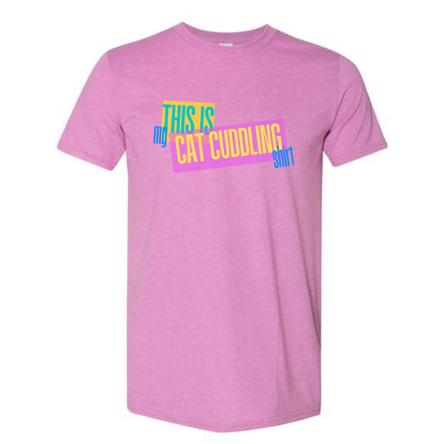 This is My Cat Cuddling Shirt - Made By Scratch Crafts