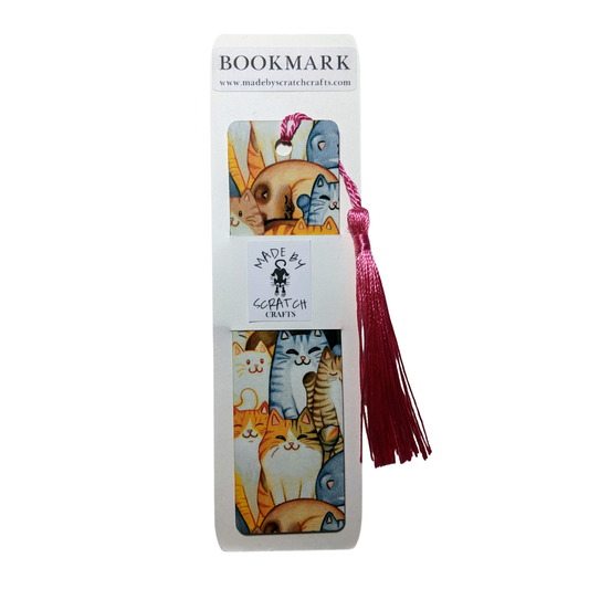 So Many Cats Bookmark – Aluminum Cat Bookmark for Book Lovers