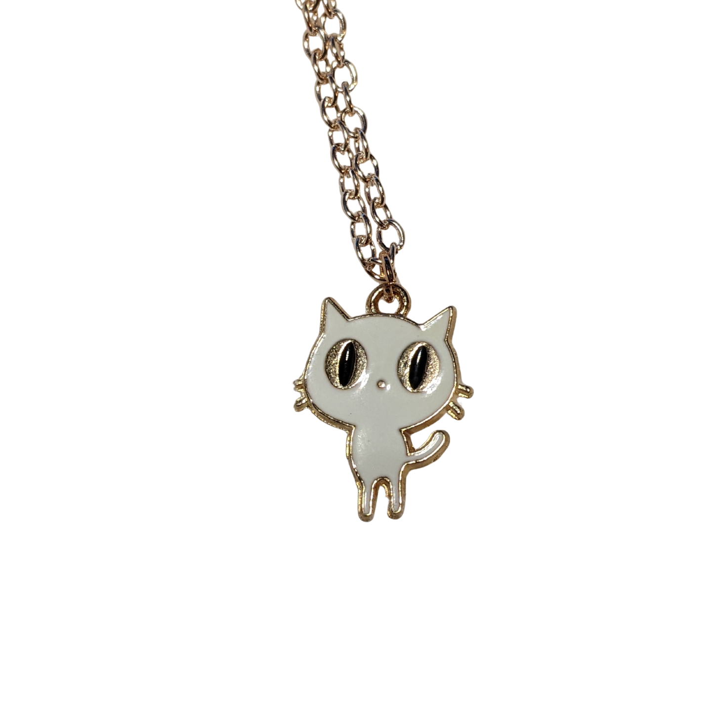 Little White Cat Necklace – Cute Cat Lover Jewelry Gift