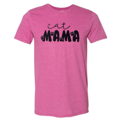 Cat Mama Tee - Made By Scratch Crafts