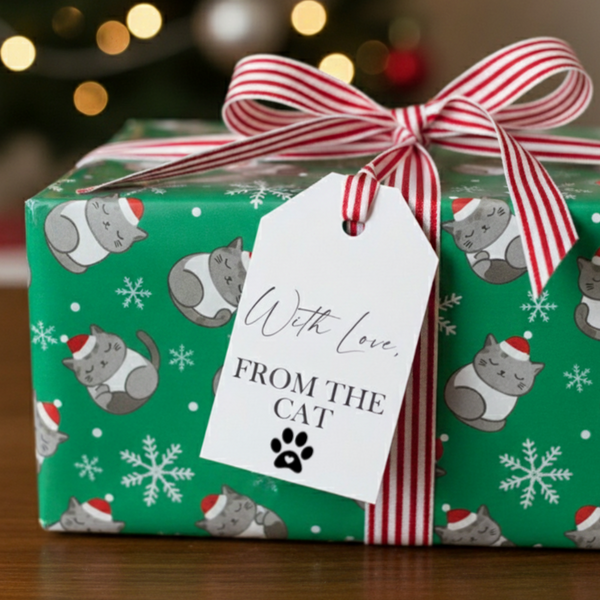 From the Cat gift tags