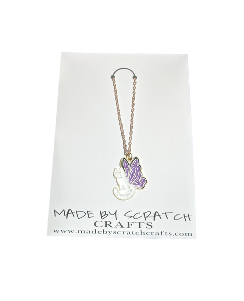 Butterfly Cat necklace