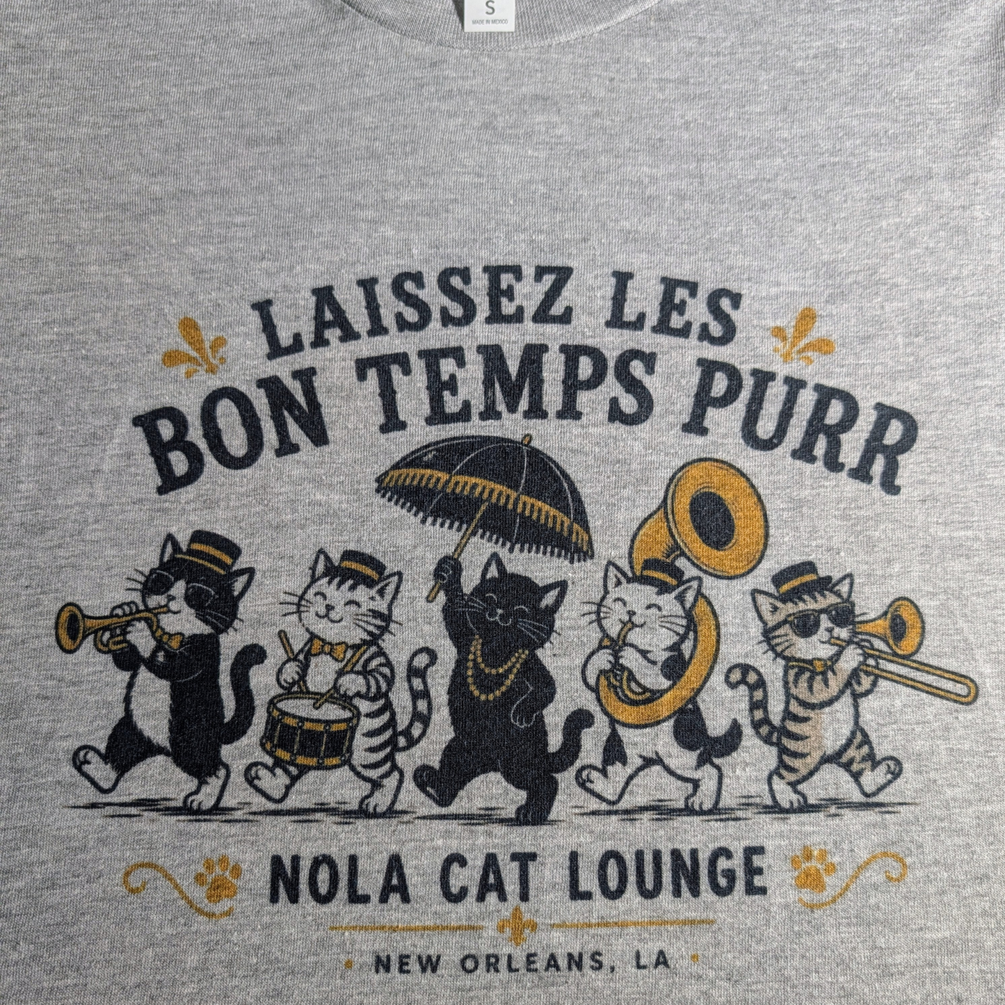NOLA Cat Lounge T-Shirt Fundraiser