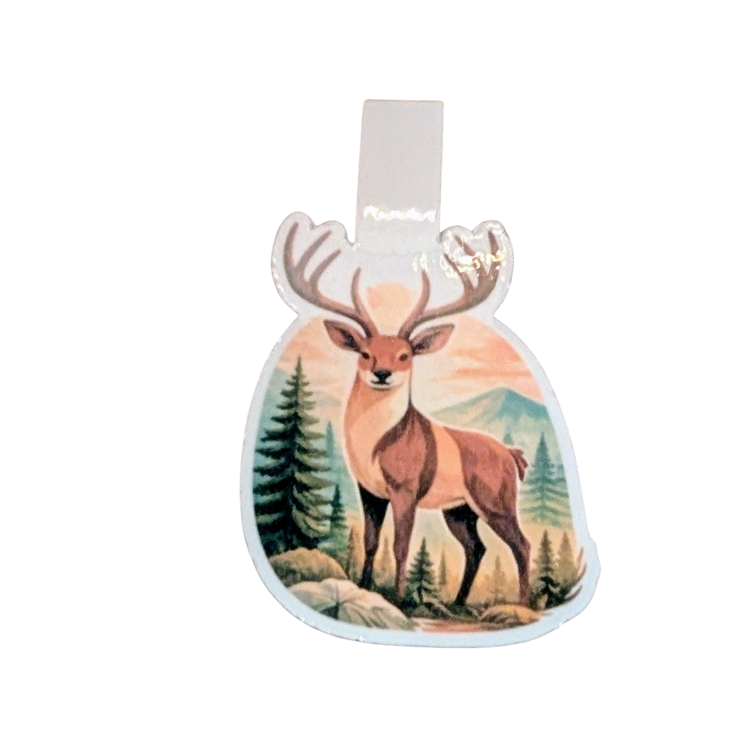Woodland Animal Magnetic Bookmarks – Bear, Deer & Fox