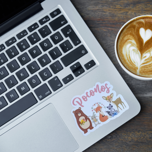 Woodland Critters Poconos sticker