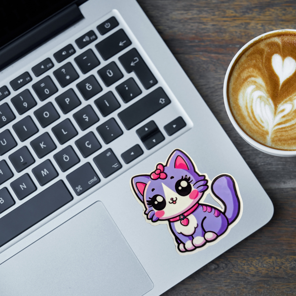 90's Nostalgia cat sticker