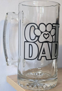 CAT DAD Beer Mug