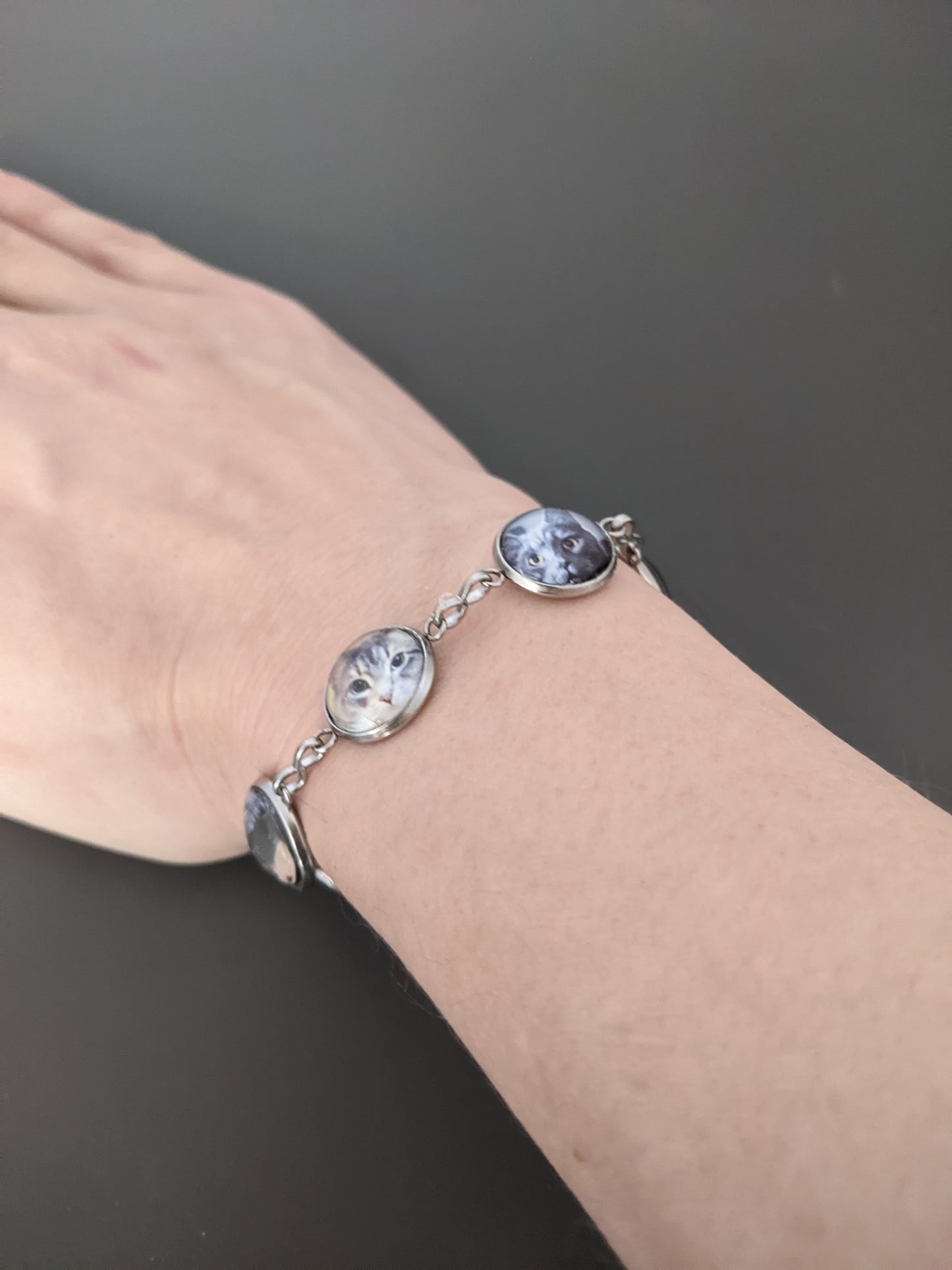 Cat Photo Bracelet - Made By Scratch Crafts