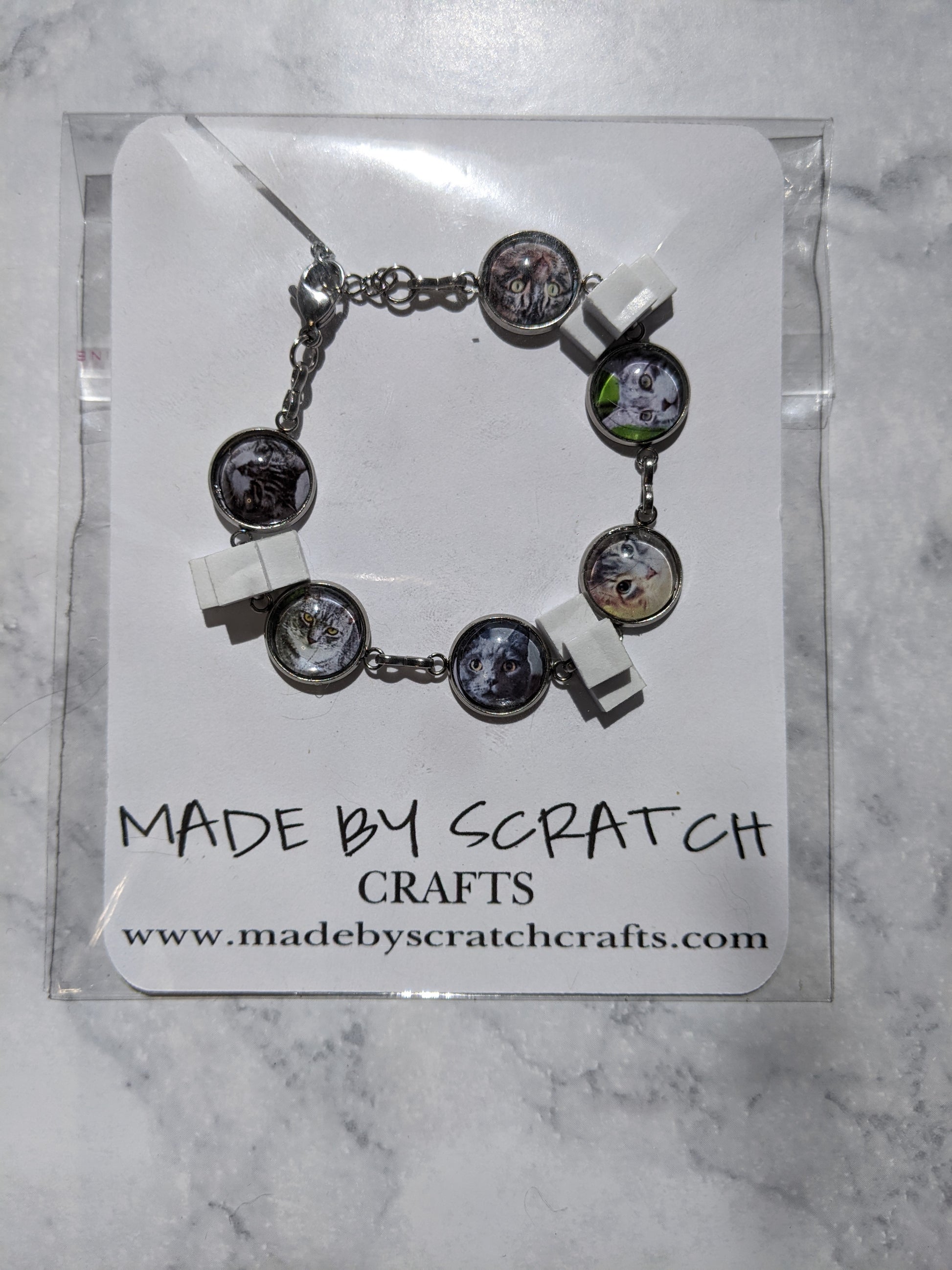 Cat Photo Bracelet - Made By Scratch Crafts