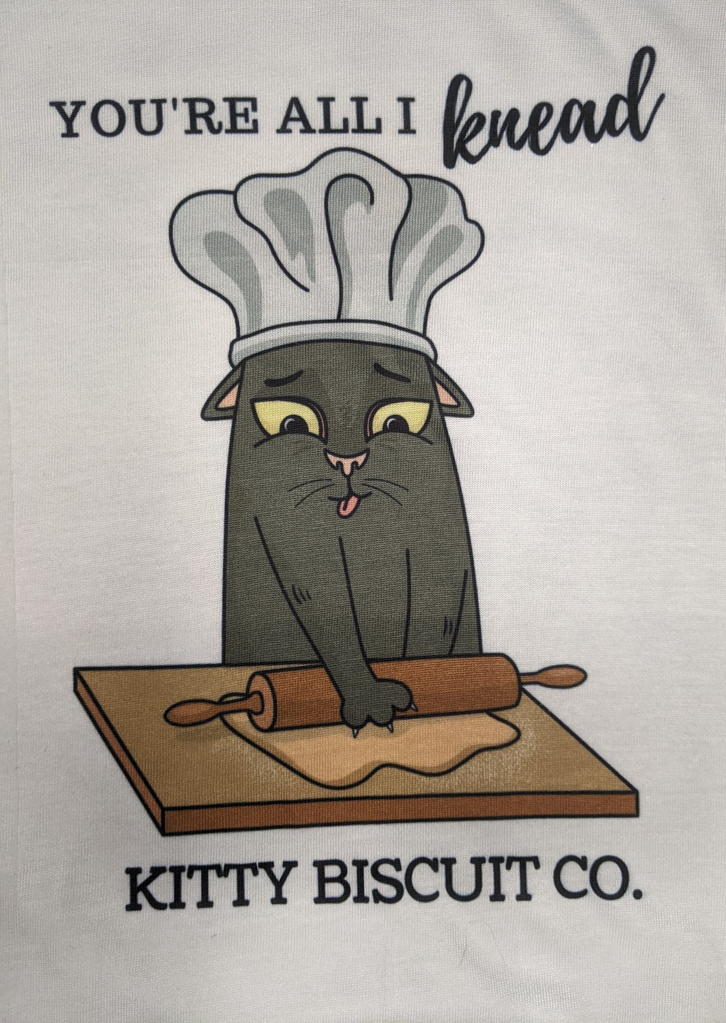 Kitty Biscuit Co Tee - Made By Scratch Crafts