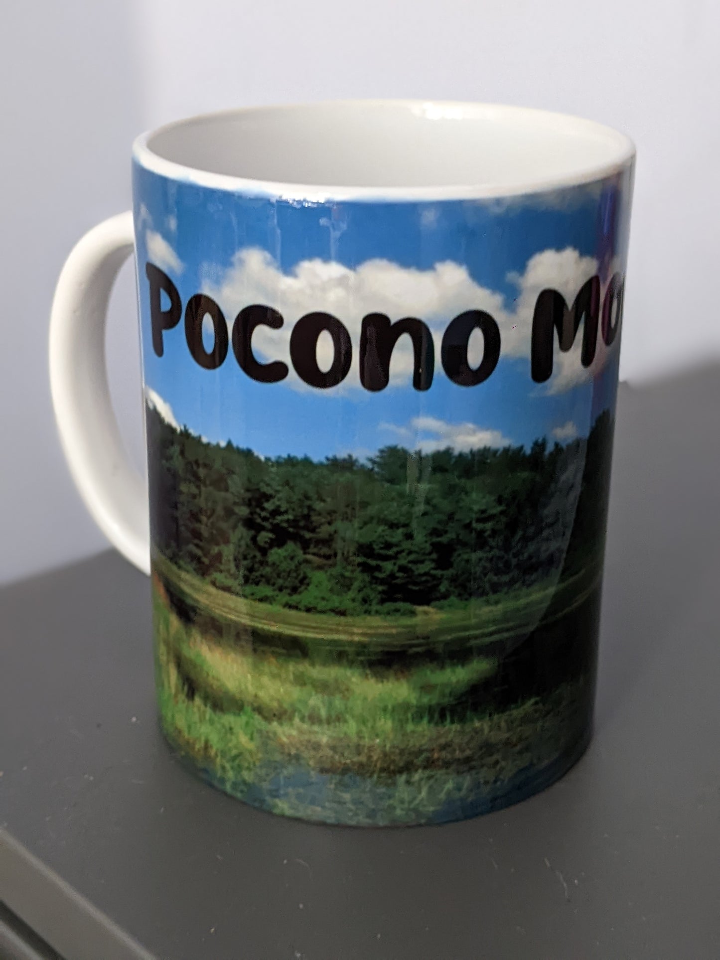 Pocono Mountains Photo Mug - Made By Scratch Crafts