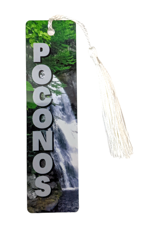 Poconos Waterfall Bookmark - Made By Scratch Crafts