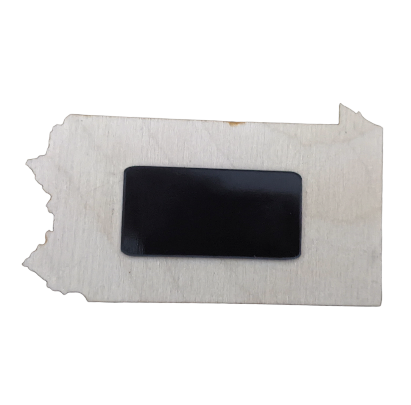 Pennsylvania shaped Poconos magnet - Made By Scratch Crafts