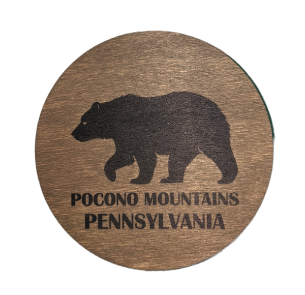 Pocono Mountain Bear Coasters, Pennylvania, Poconos, Pocono Mountains, bear, coaster