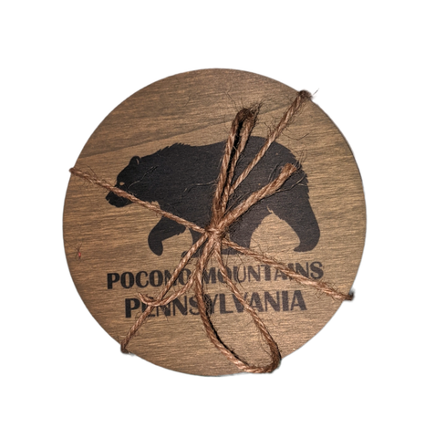 Pocono Mountain Bear Coasters, Pennylvania, Poconos, Pocono Mountains, bear, coaster