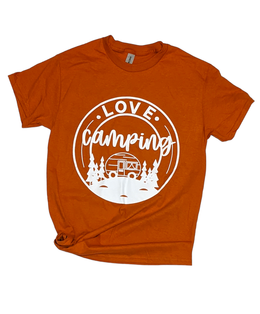 Love Camping T-shirt - Made By Scratch Crafts