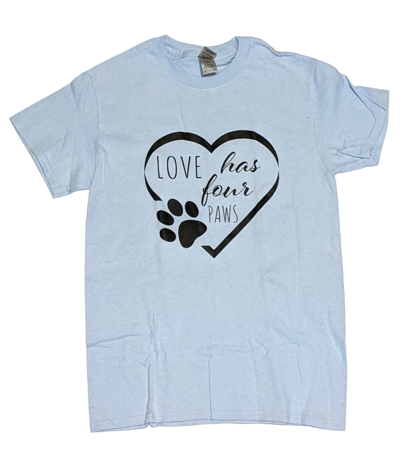 Love Has Four Paws T-Shirt - Made By Scratch Crafts