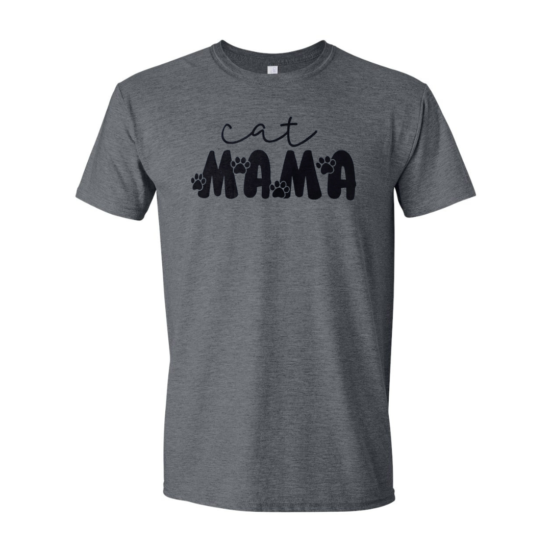 Cat Mama Tee - Made By Scratch Crafts