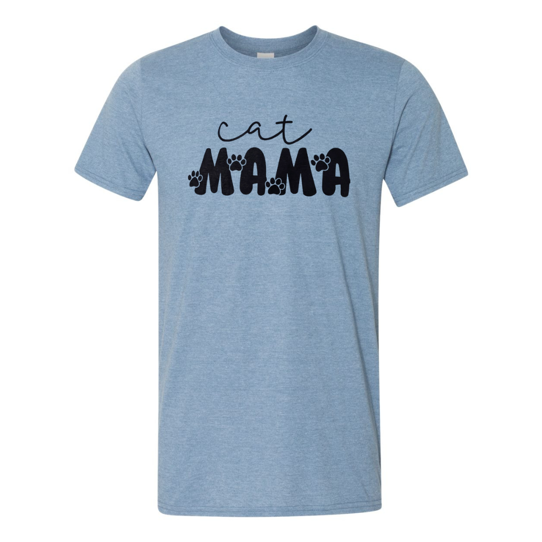 Cat Mama Tee - Made By Scratch Crafts