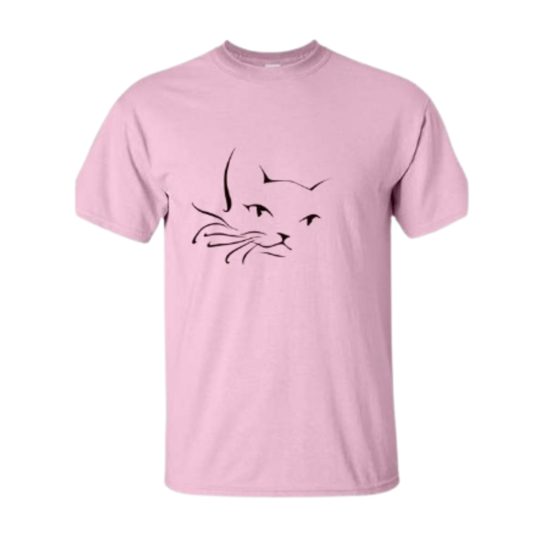 Cat Face shirt - Made By Scratch Crafts